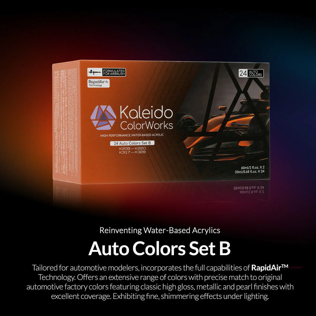 Kaleido ColorWorks 24 Auto Colors Set B-Set