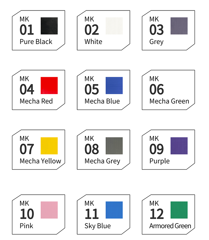 DSPIAE MK Soft Tipped Markers