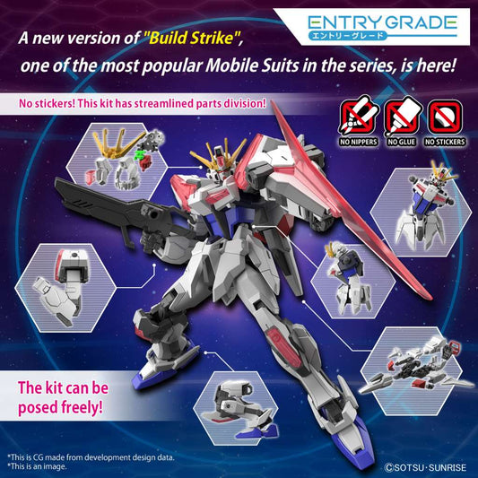 ENTRY GRADE BUILD STRIKE EXCEED GALAXY 1/144