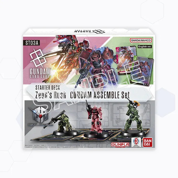 Gundam Card Game - ZEON'S RUSH (ST03A) - Starter Deck (ENG)