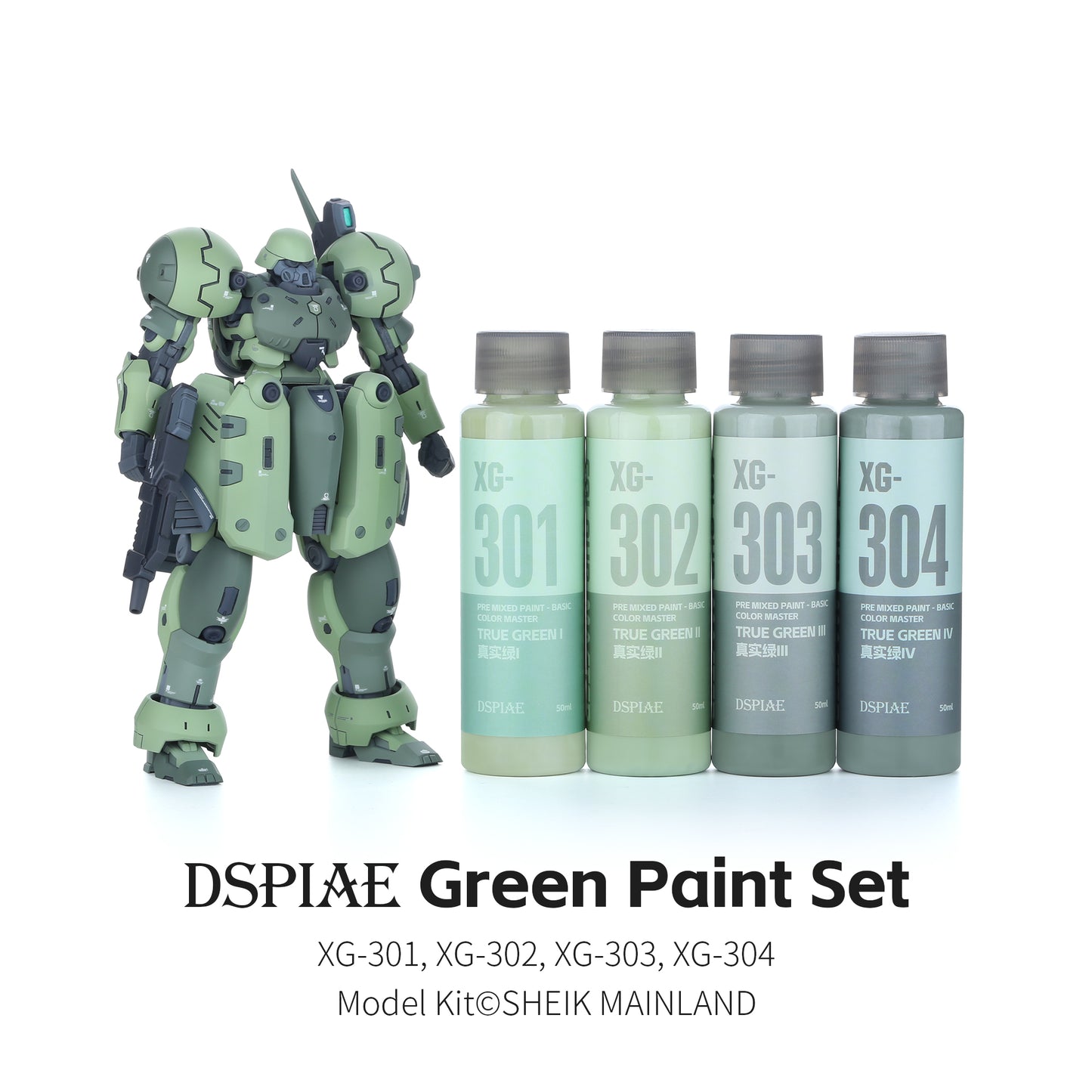 DSPIAE XG Water-Based Pre-Mixed Paint