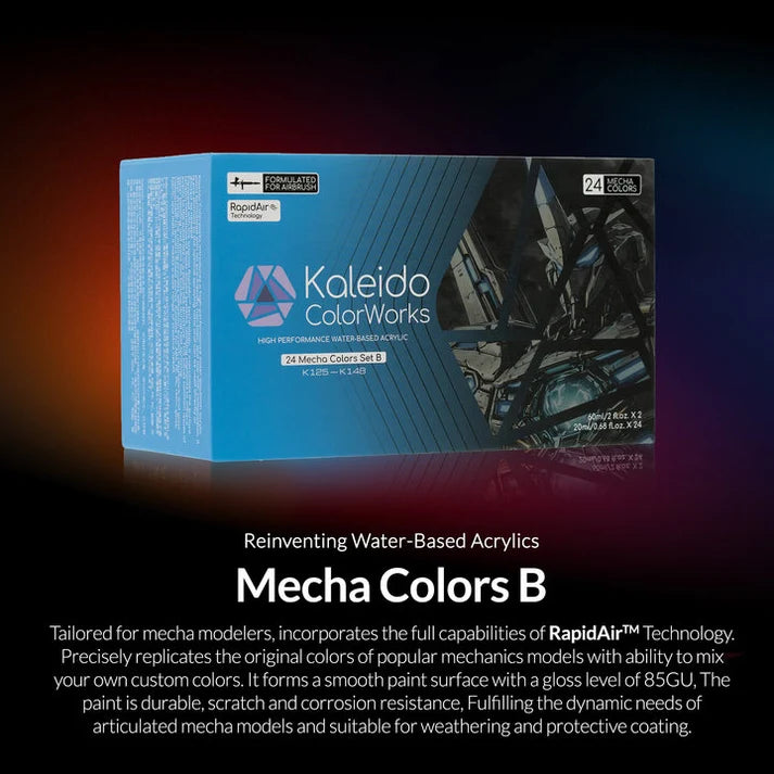 Kaleido ColorWorks 24 Mecha Colors Set B-Set