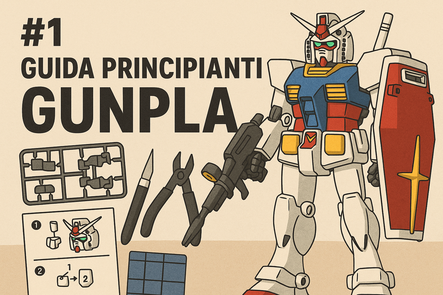 Beginner's Guide: How to Get Started Building Gunpla – The Gunpla Guys