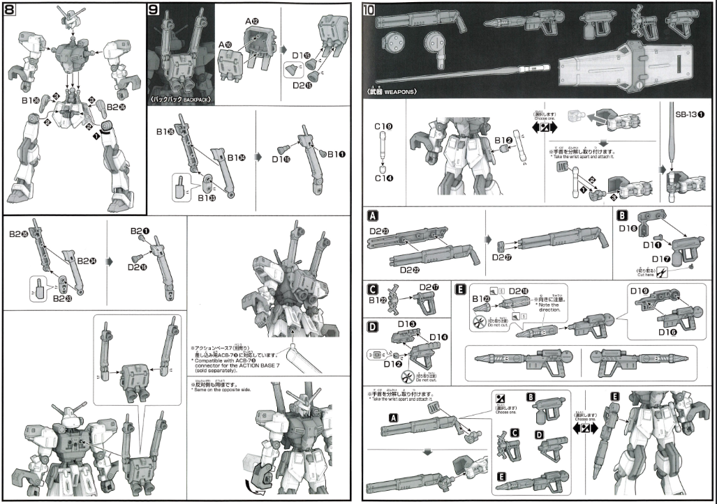 Guida completa: come leggere il manuale di montaggio di un Gunpla 📖