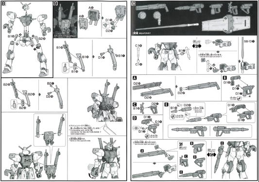 Guida completa: come leggere il manuale di montaggio di un Gunpla 📖