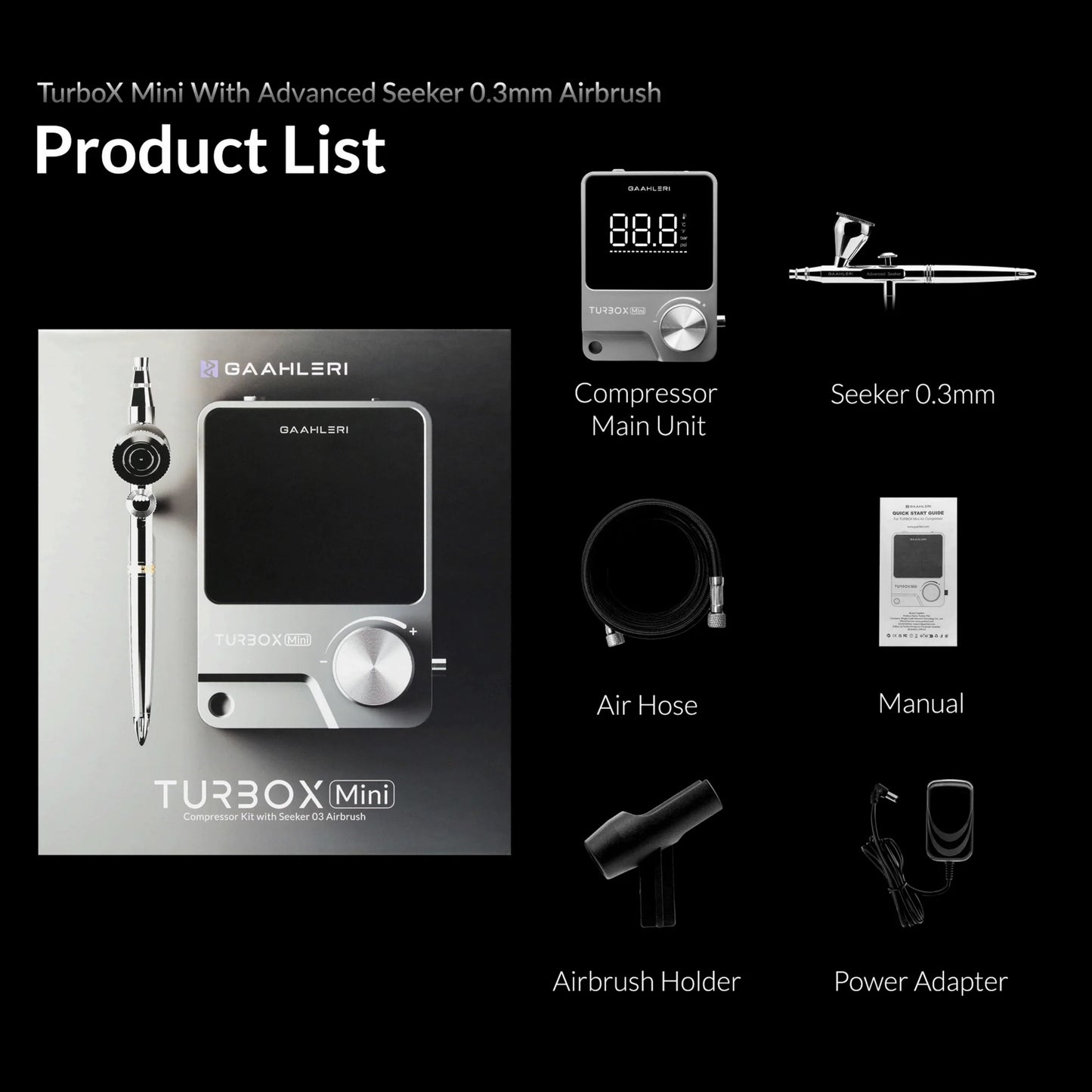Gaahleri Turbox Mini Kit with Seeker 03
