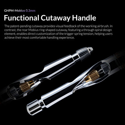 Gaahleri GHPM-Mobius 0.3mm Airbrush Premium Series