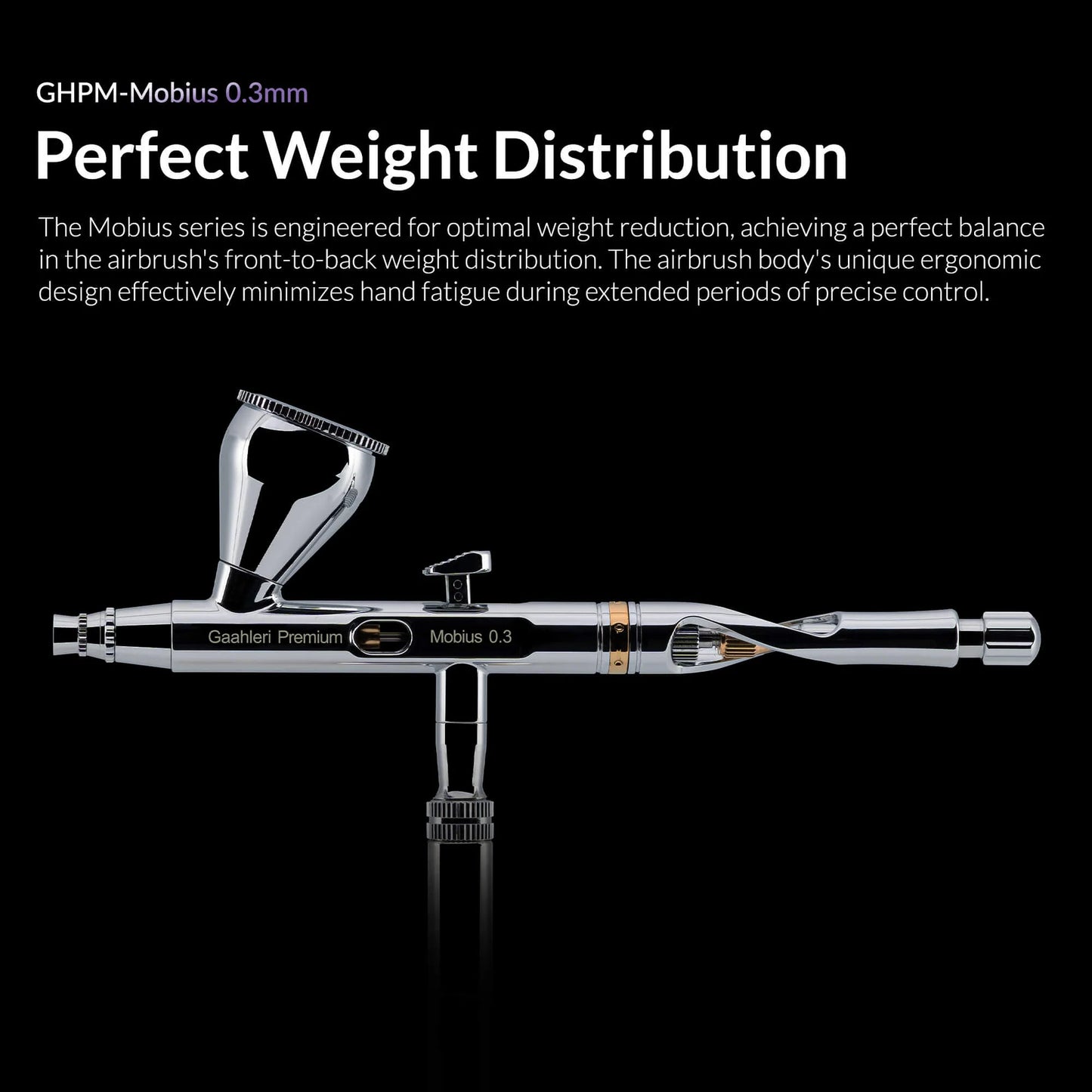 Gaahleri GHPM-Mobius 0.3mm Airbrush Premium Series