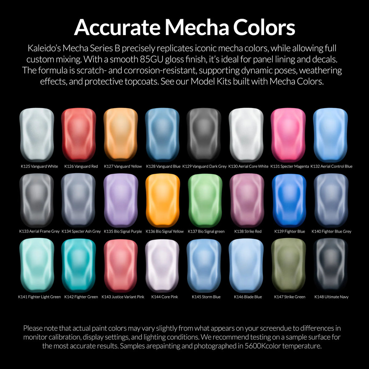 Kaleido ColorWorks 24 Mecha Colors Set B-Set