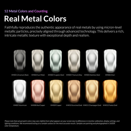 Kaleido ColorWorks Metal Colors