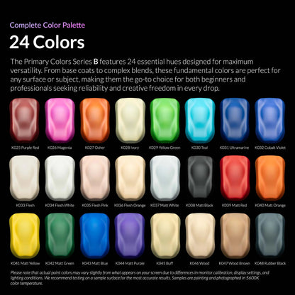 Kaleido ColorWorks 24 Primary Colors Set B