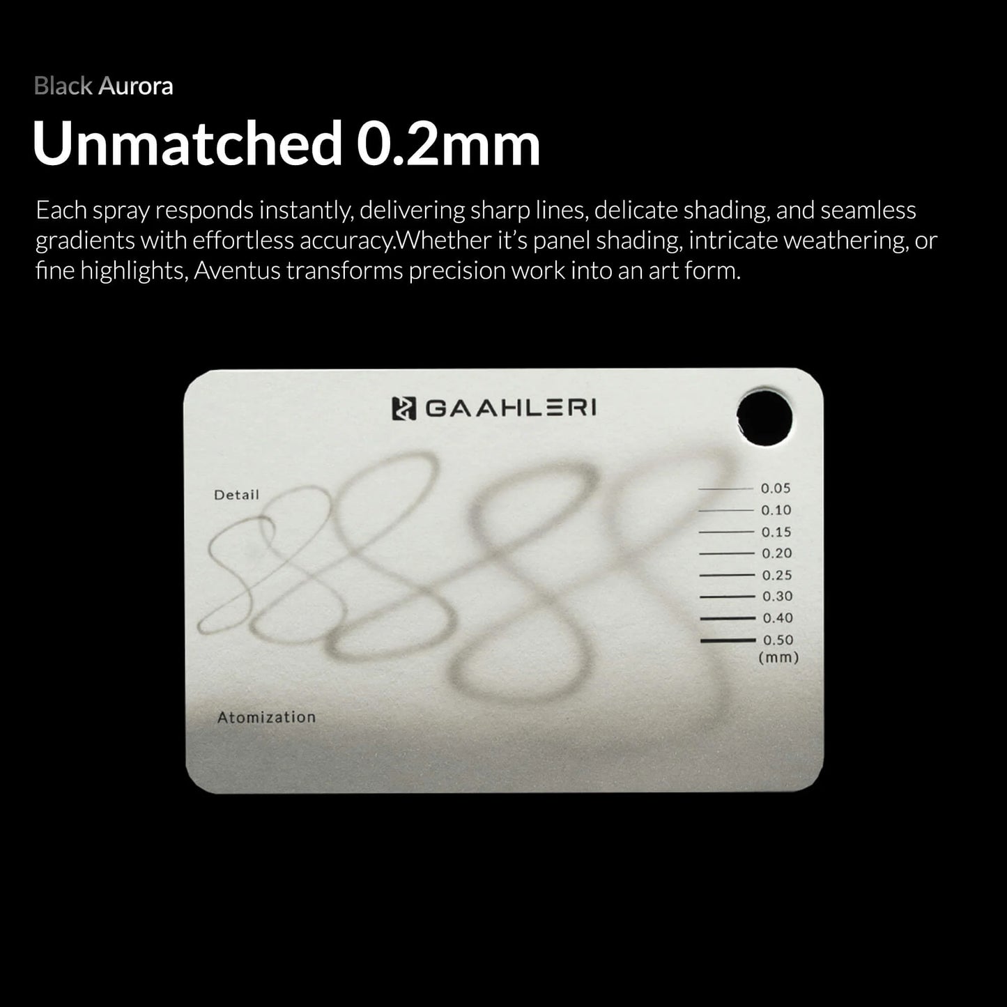 Gaahleri Aventus  0.2 & 0.4mm