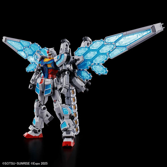 HG RX-78F00/E Gundam (EX-001 G.L.R.S.S. Feather Unit) Chemical Recycle Ver.