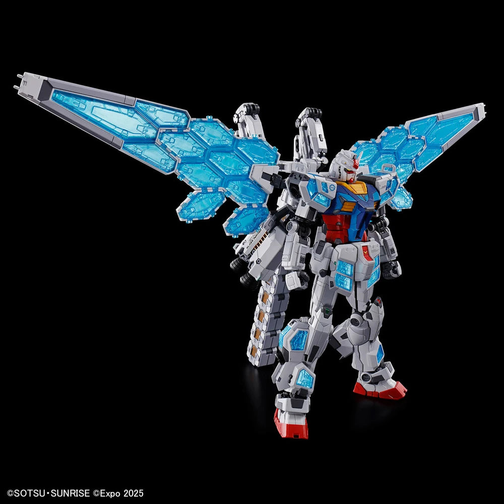 HG RX-78F00/E Gundam (EX-001 G.L.R.S.S. Feather Unit) Chemical Recycle Ver.
