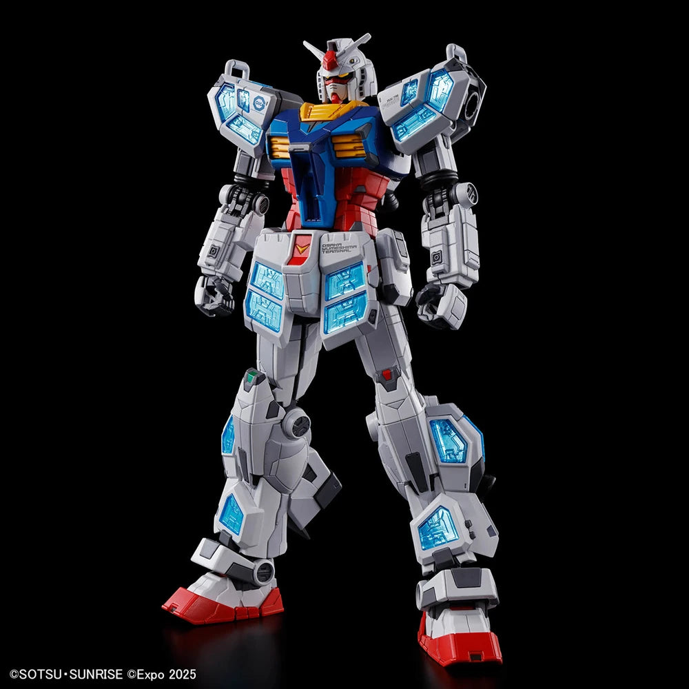 HG RX-78F00/E Gundam (EX-001 G.L.R.S.S. Feather Unit) Chemical Recycle Ver.