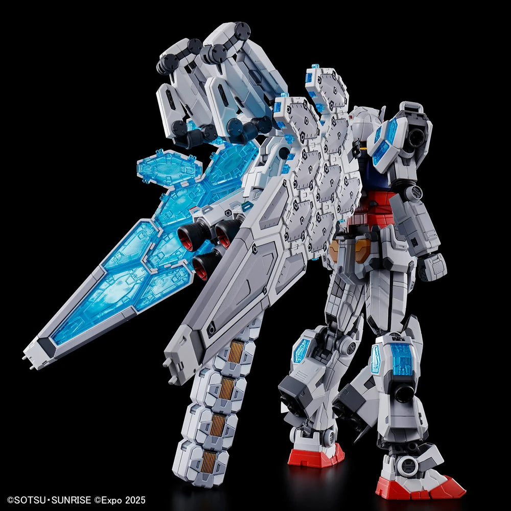 HG RX-78F00/E Gundam (EX-001 G.L.R.S.S. Feather Unit) Chemical Recycle Ver.