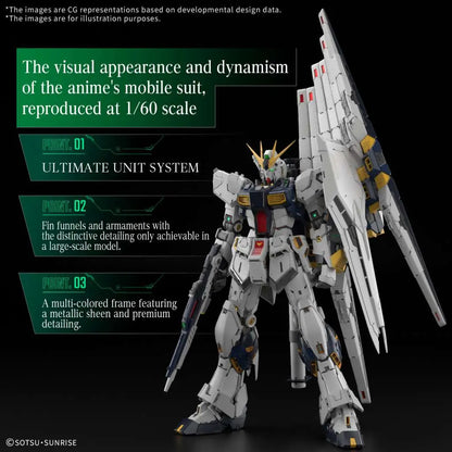PG UNLEASHED RX-93 ν GUNDAM 1/60