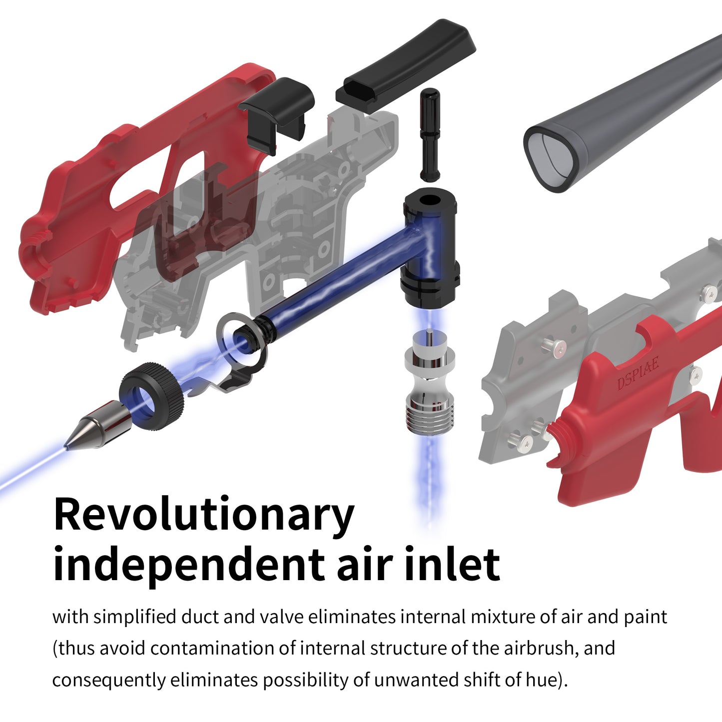 DSPIAE STARTER PACK Wash-Free Airbrush (PT-AB)
