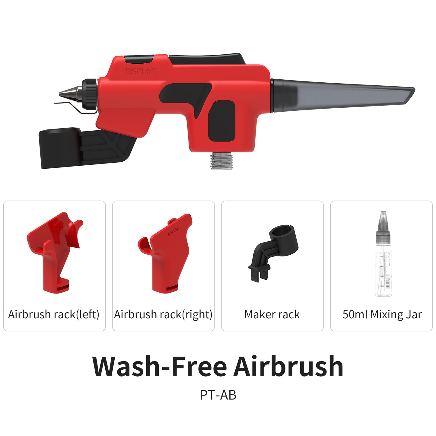 DSPIAE STARTER PACK Wash-Free Airbrush (PT-AB)