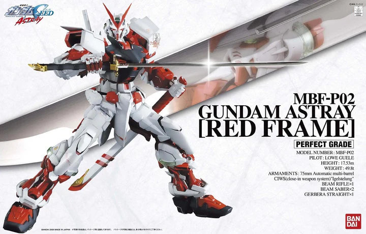 PG MBF-P02 Gundam Astray Red Frame 1/60