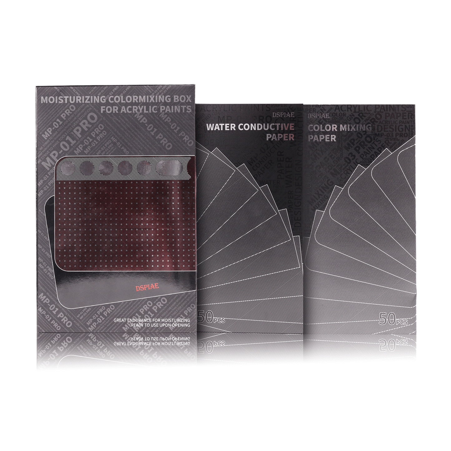 DSPIAE  MP-01 PRO  Poseidon-moisturizing color mixing box acrylic paints