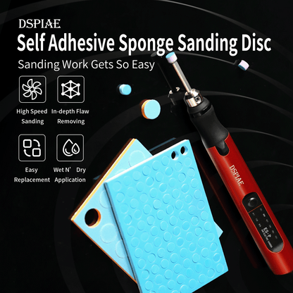 DSPIAE SS-C01 Self-Adhesive Sponge Sanding Disc