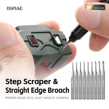 DSPIAE ZPB/GS Straight Edge Broach & Step Scraper