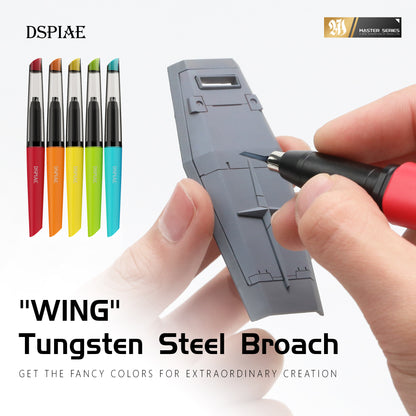 DSPIAE PT-TH01 PRO WING TUNGSTEN STEEL PUSH BROACH