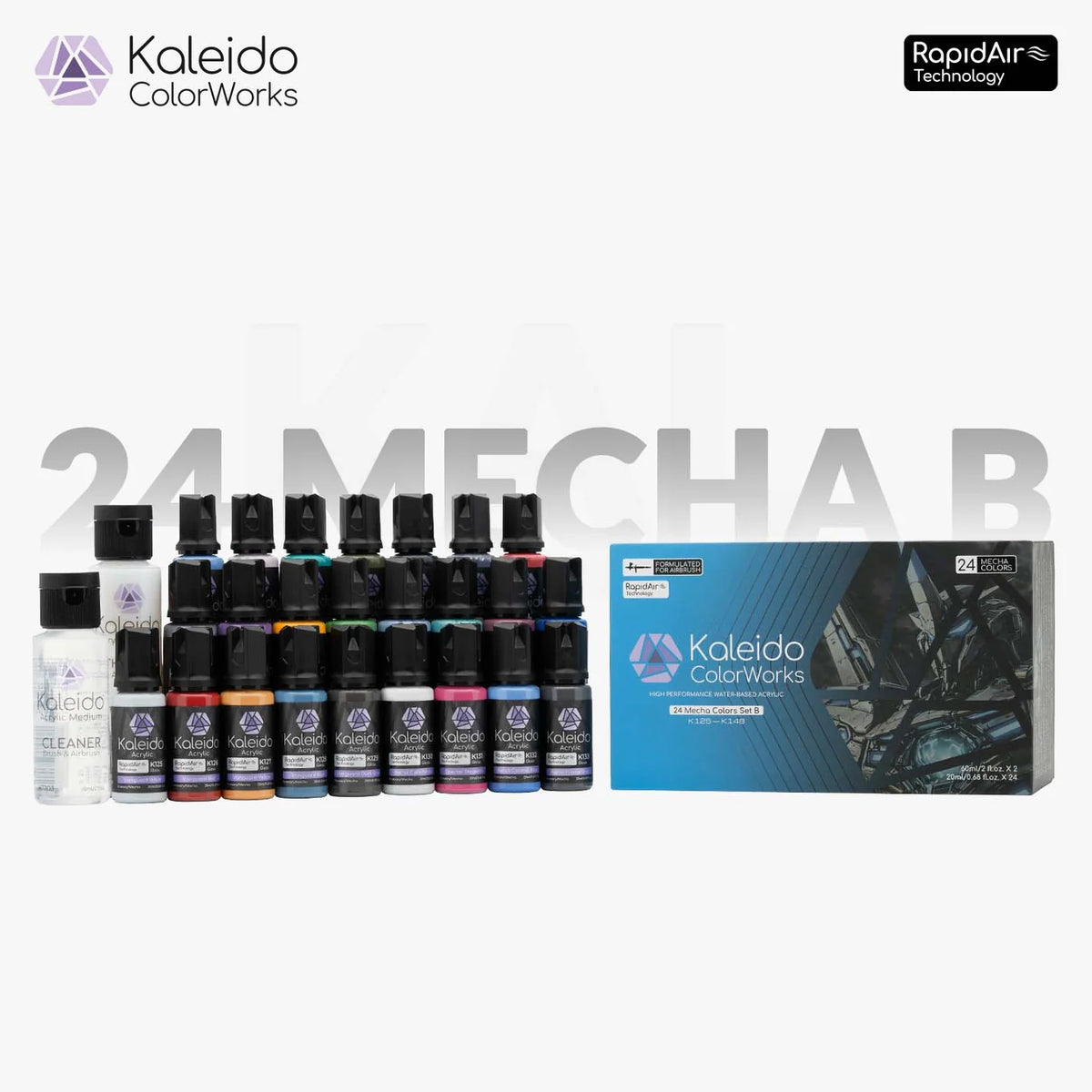Kaleido ColorWorks 24 Mecha Colors Set B-Set