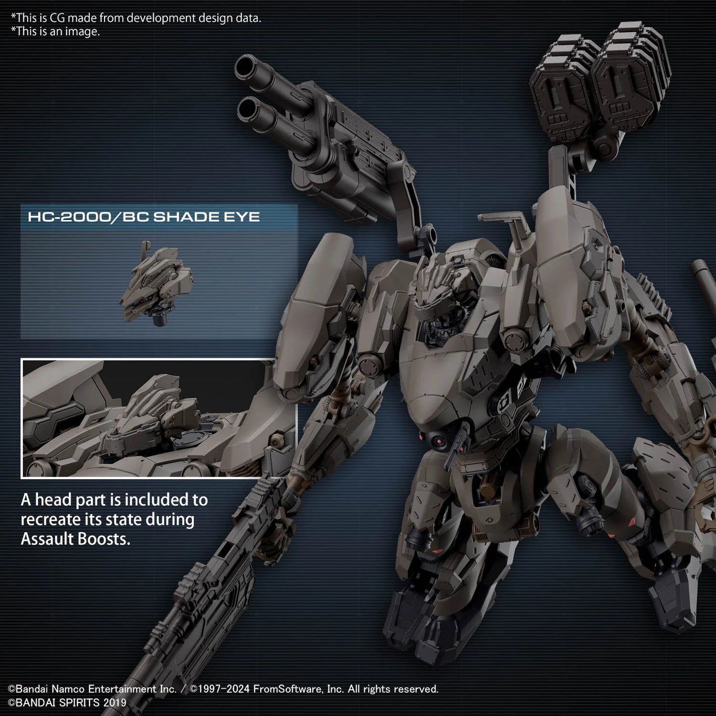 ARMORED CORE V 30MM NIGHTFALL