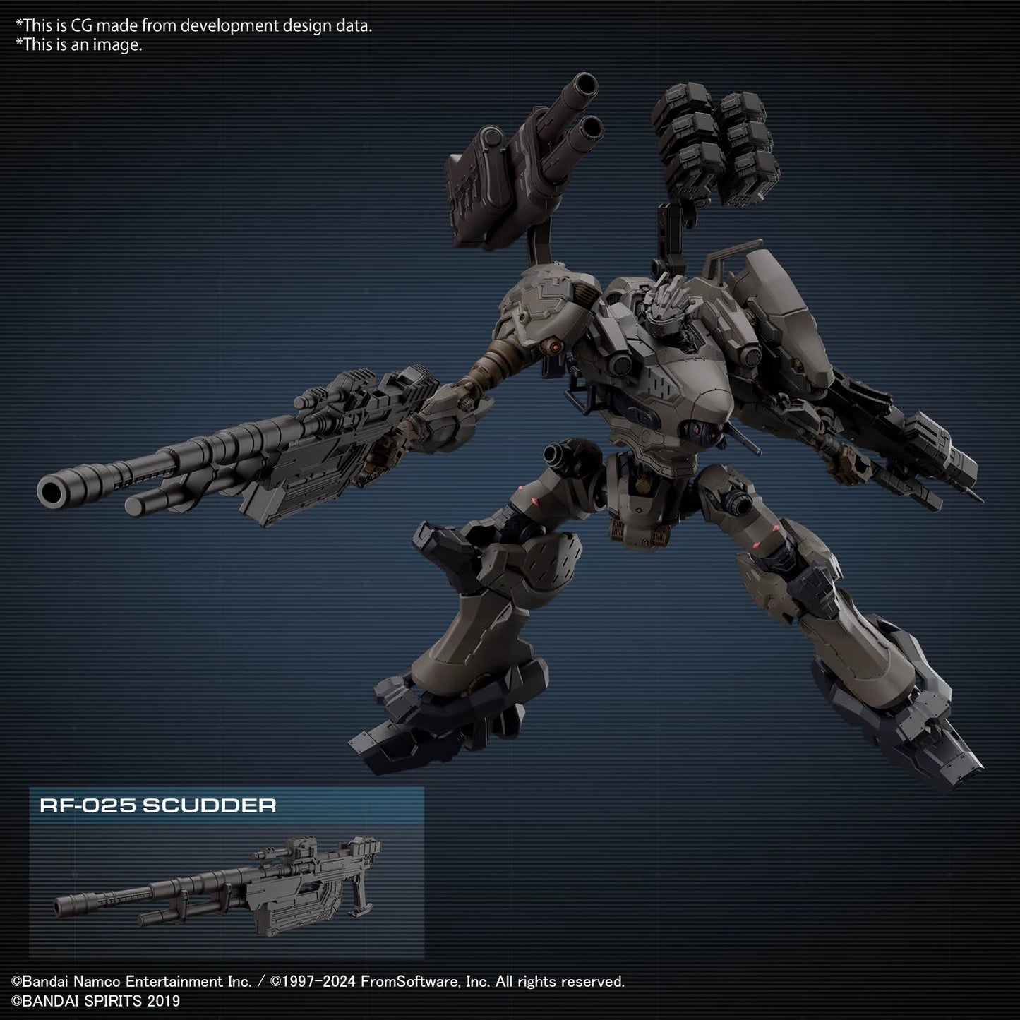 ARMORED CORE V 30MM NIGHTFALL
