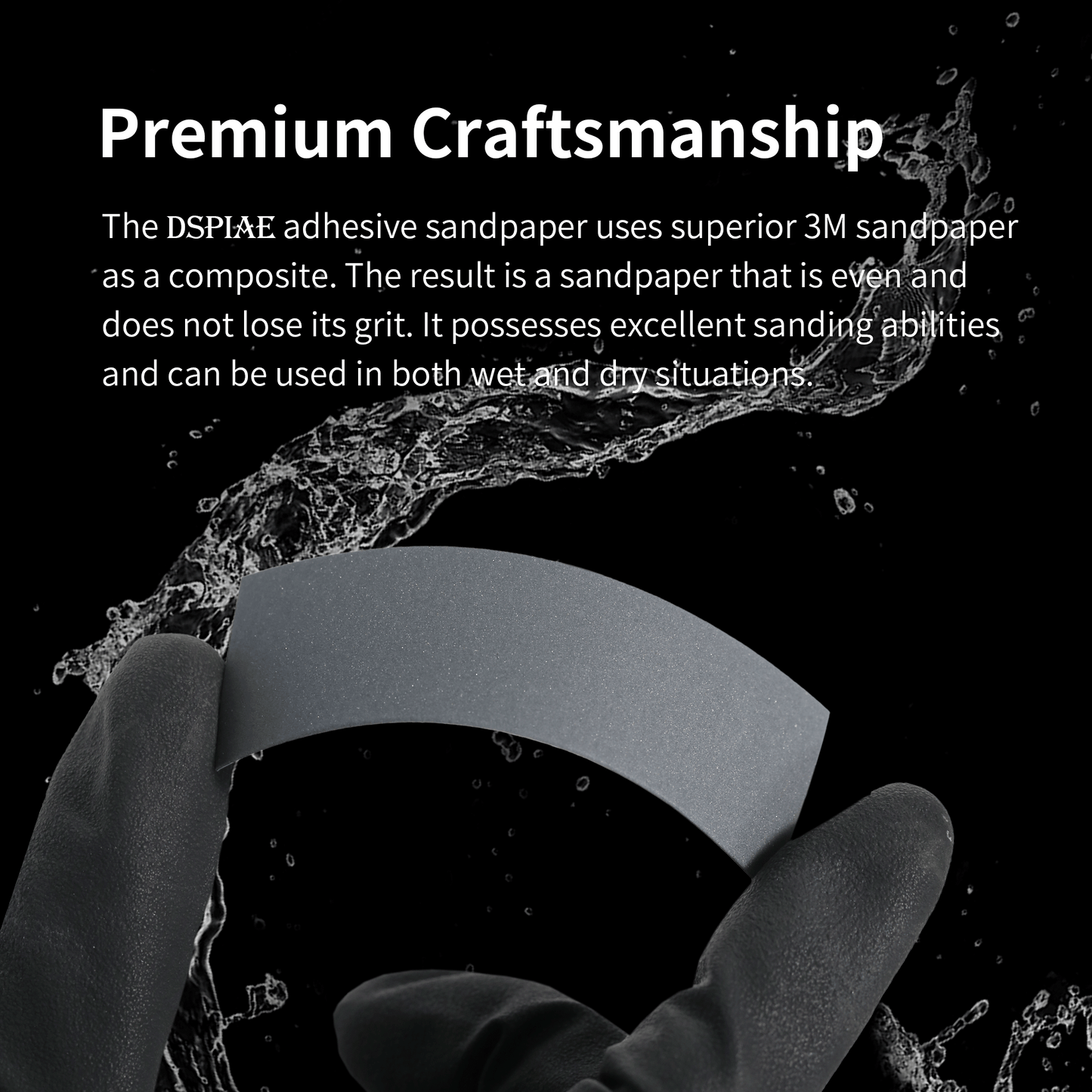 DSPIAE MSP [2000-2500] ADHESIVE SANDPAPER