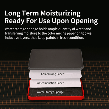 DSPIAE  MP-01 PRO  Poseidon-moisturizing color mixing box acrylic paints