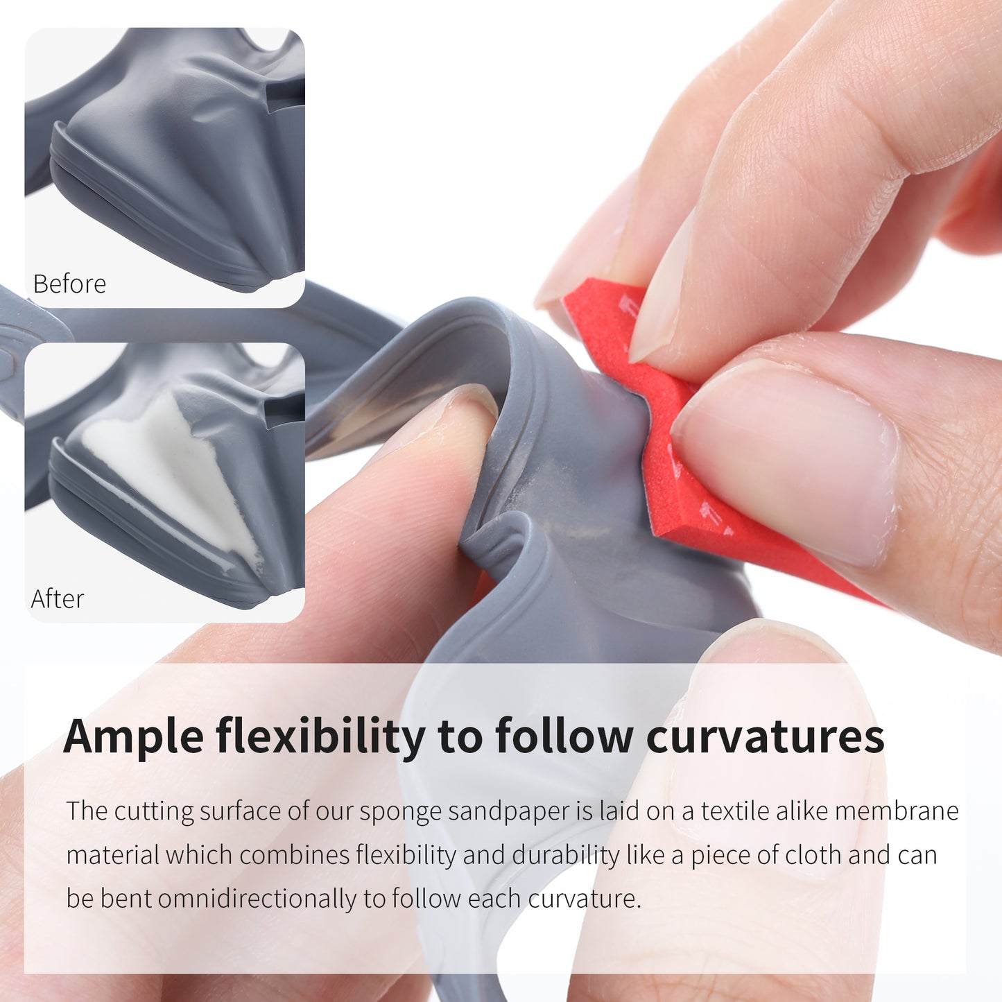 DSPIAE  XSS-S01 Vigorous Sponge Sandpaper Set