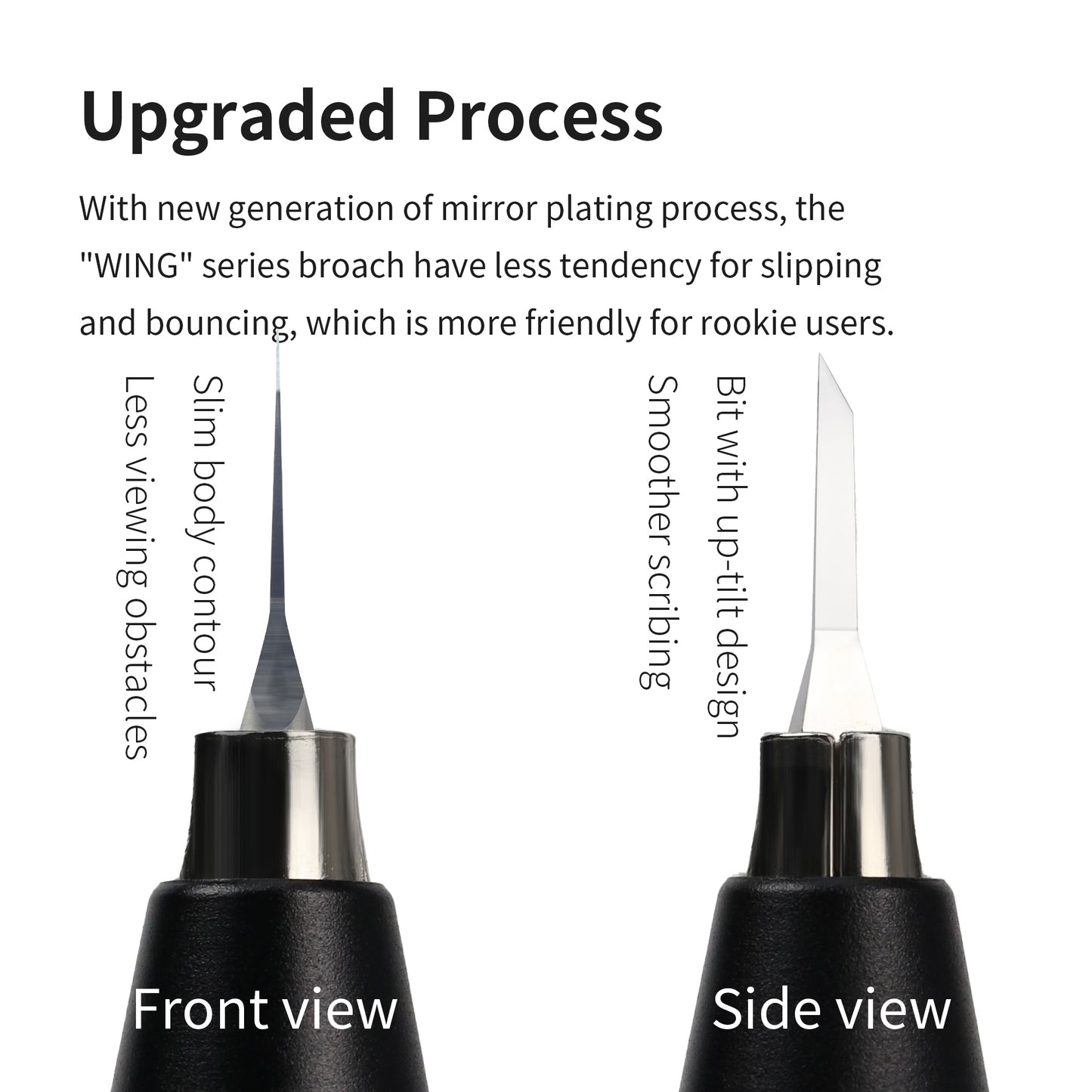 DSPIAE PT-TH01 PRO WING TUNGSTEN STEEL PUSH BROACH