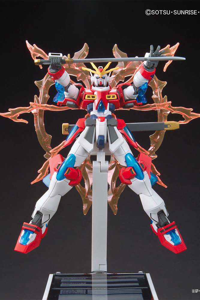 HGBF Gundam Burning Kamiki 1/144