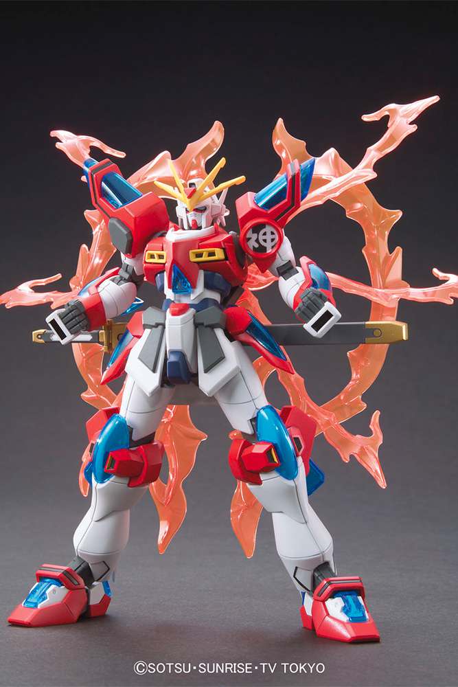 HGBF Gundam Burning Kamiki 1/144