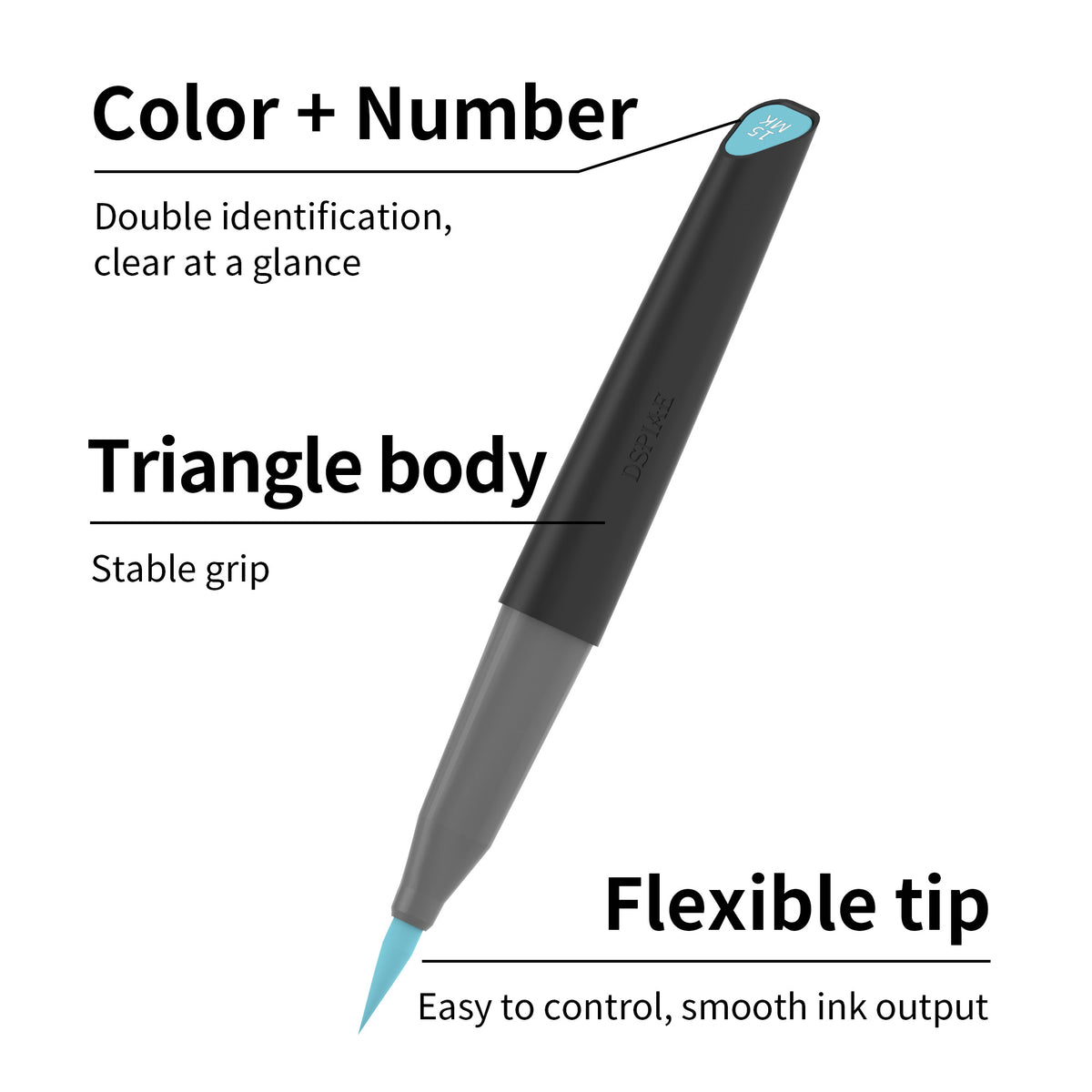DSPIAE x GSR Hatsune Miku MK Markers Soft Tip