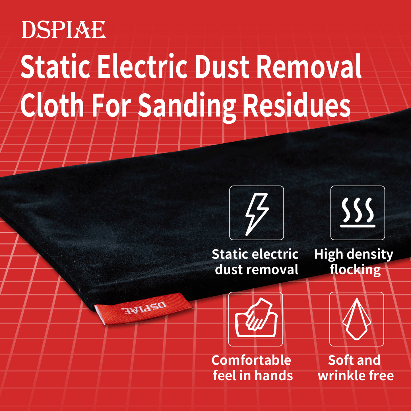 DSPIAE DC-25 STATIC ELETRIC DUST REMOVAL CLOTH