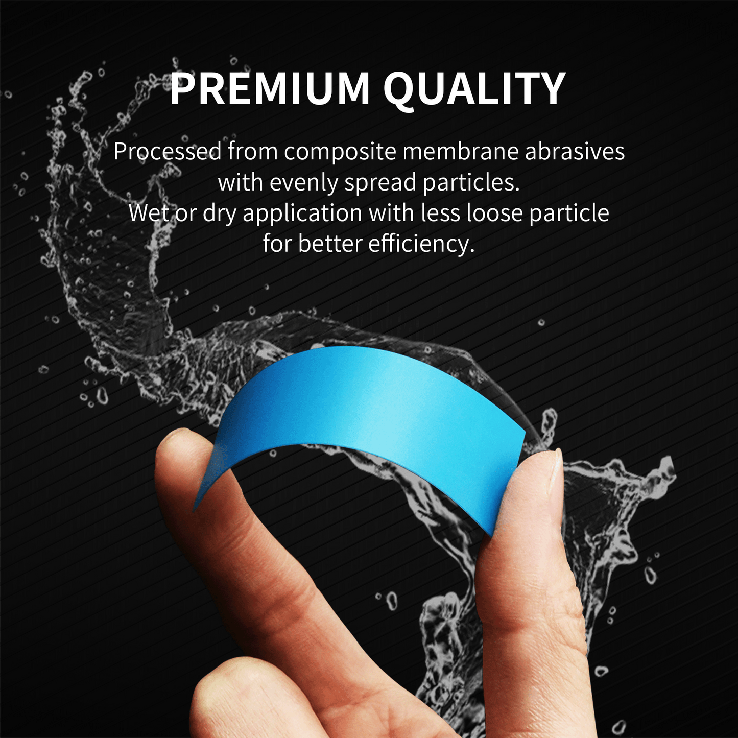 DSPIAE DSP [400-800-1000-1200-1500-S01 BOX] REUSABLE SELF ADHESIVE SANDPAPER