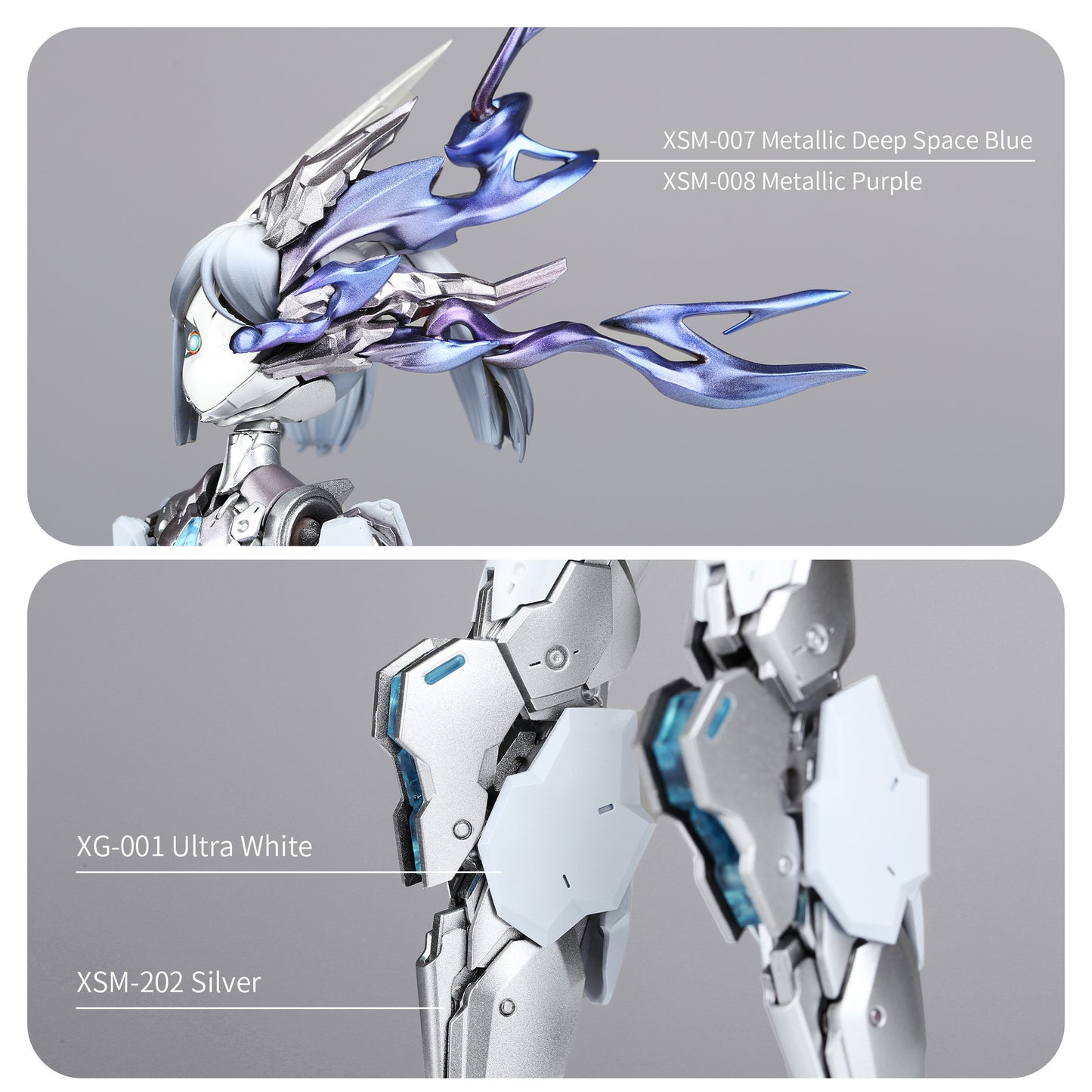 DSPIAE  XSM Metallic Water Based Pre-Mixed Paint