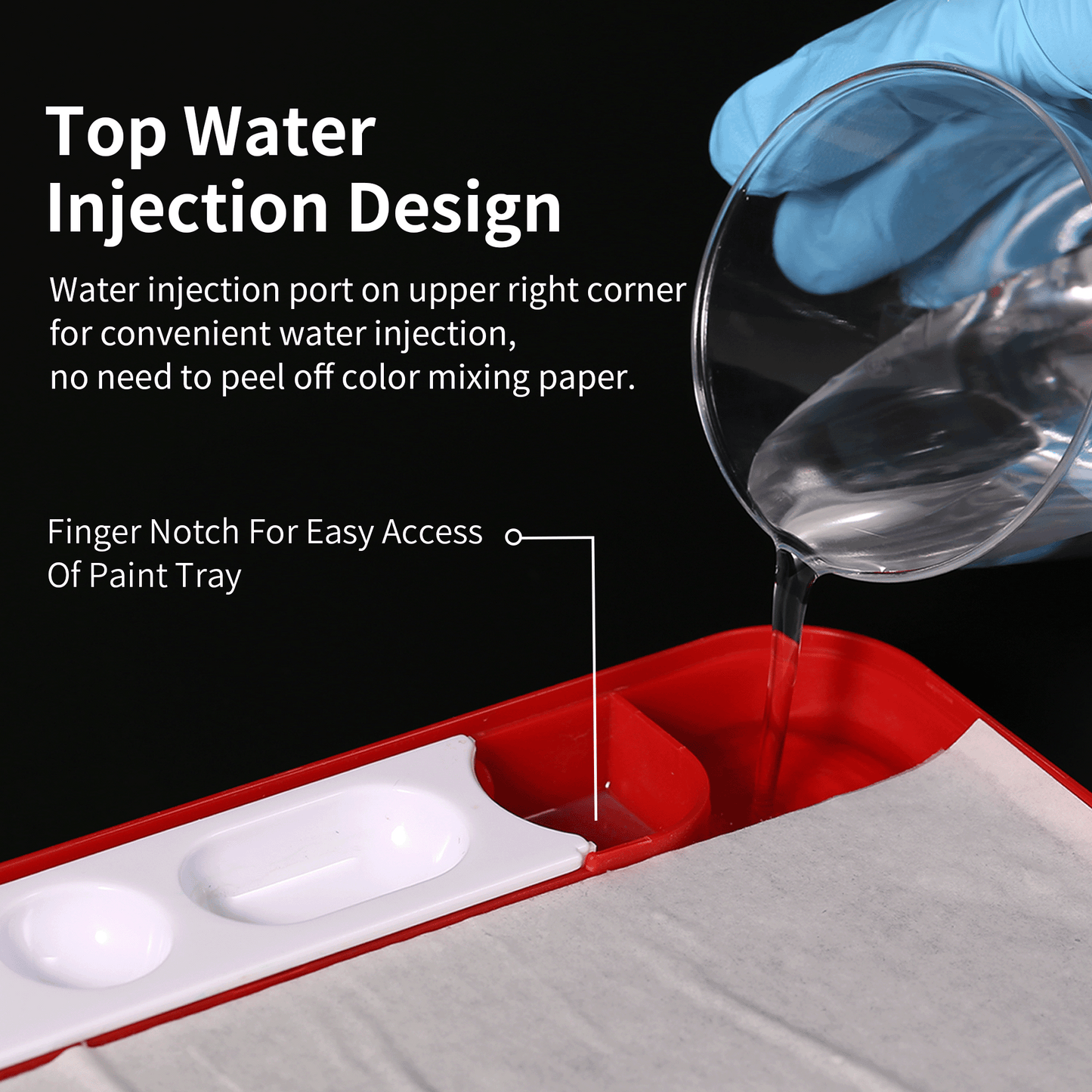 DSPIAE  MP-01 PRO  Poseidon-moisturizing color mixing box acrylic paints