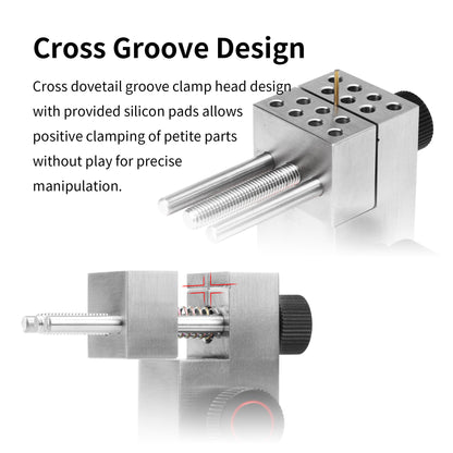 DSPIAE AT-TVA&B PRECISION STAINLESS STEEL CLAMP VISE