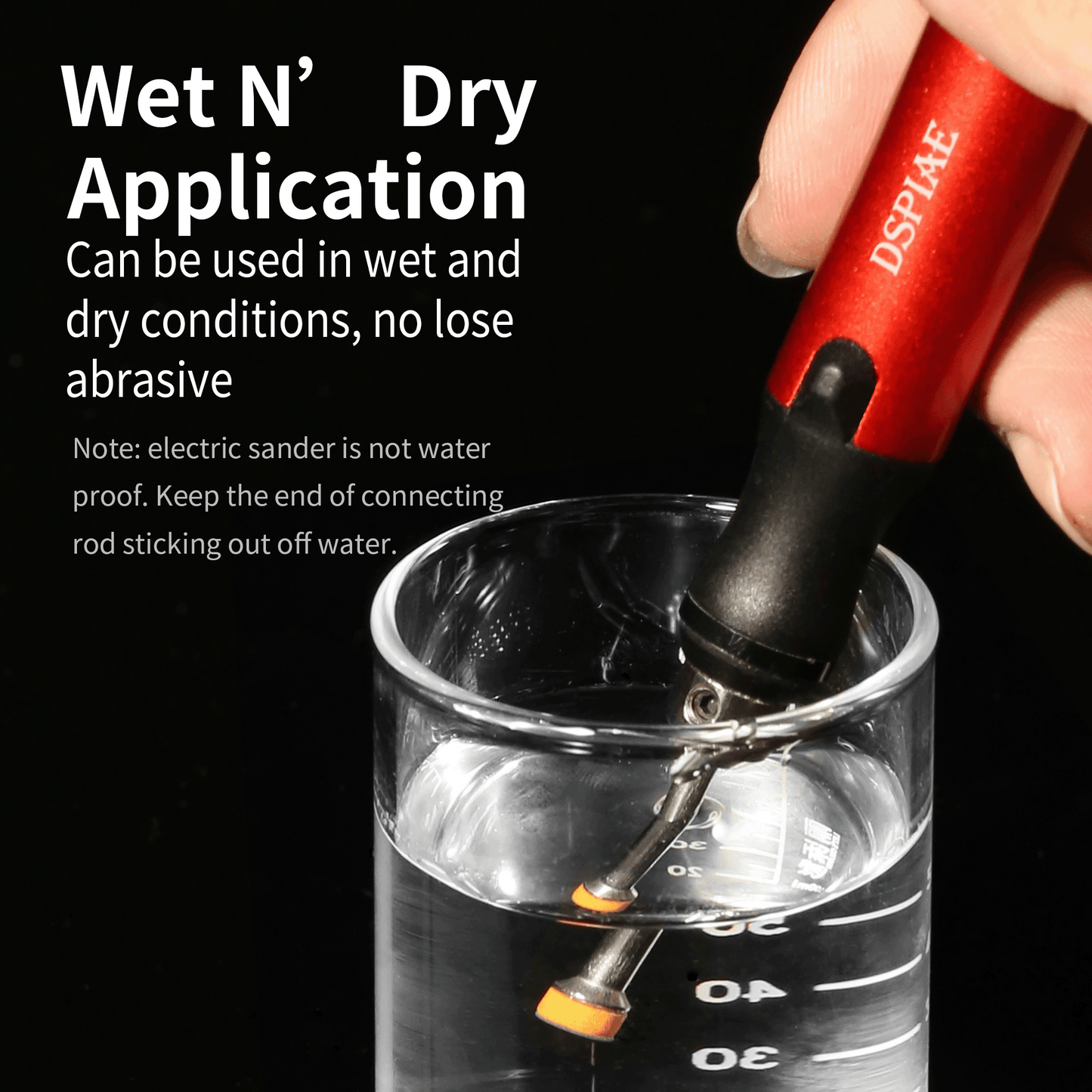 DSPIAE SS-C01 Self-Adhesive Sponge Sanding Disc