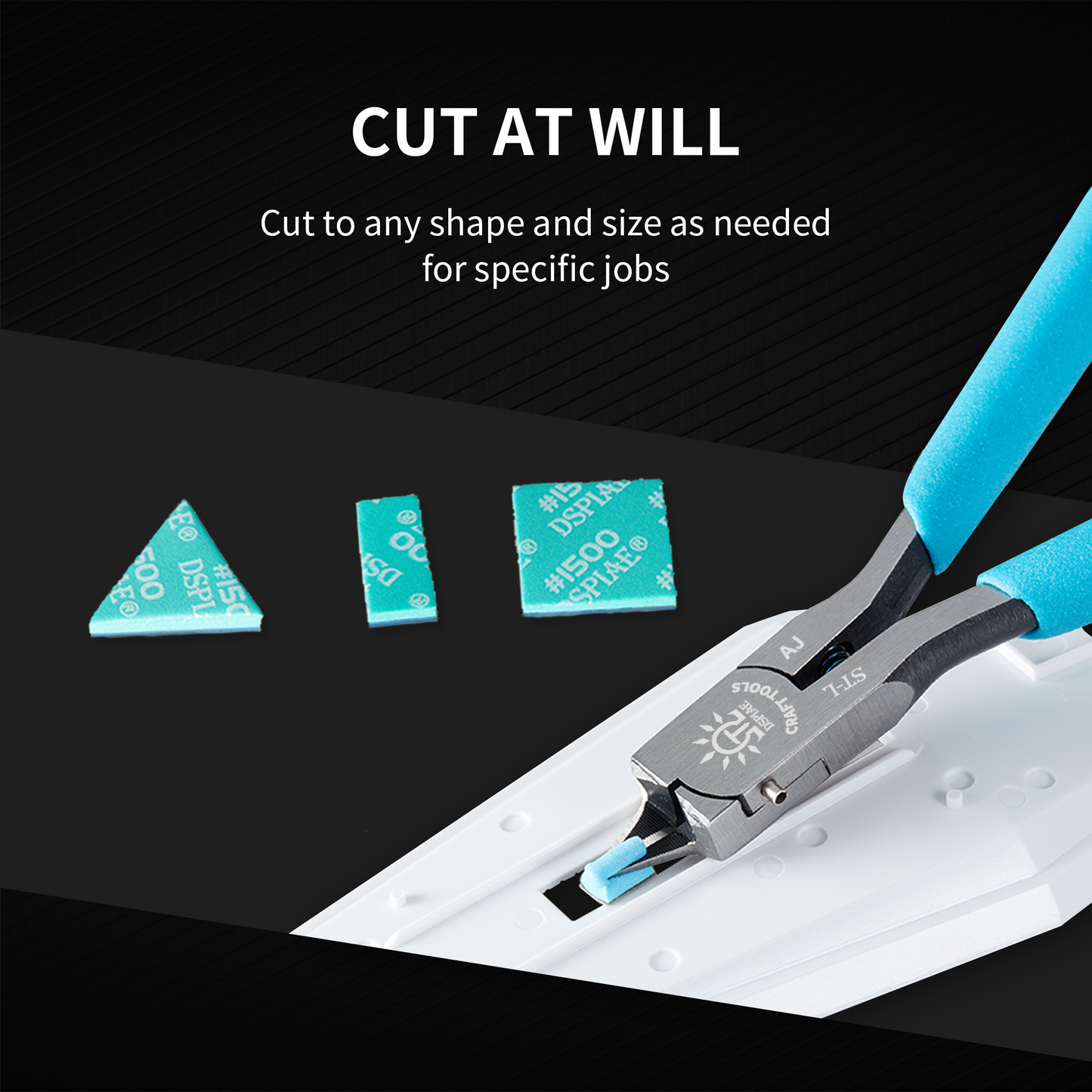 DSPIAE DS3-S01 REUSABLE ABRASIVE SPONGE SET