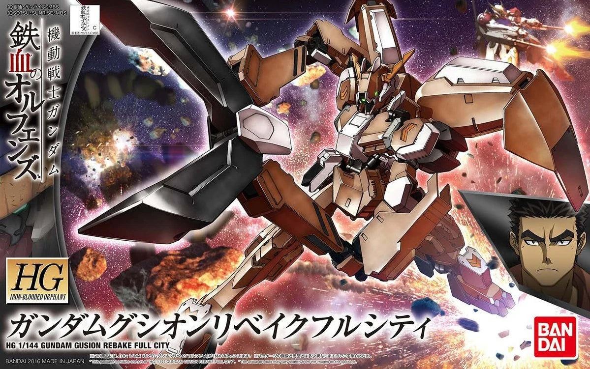 HG GUNDAM GUSION REBAKE FULL CITY 1/144