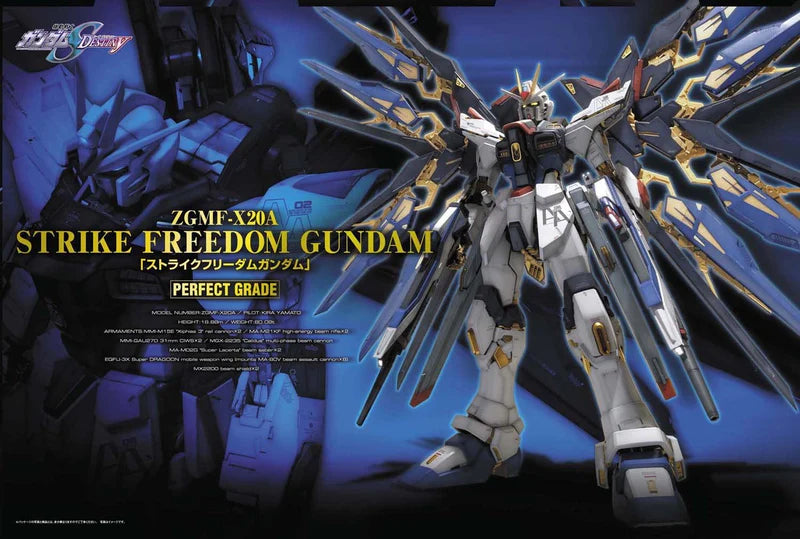 PG ZGMF-X20A Strike Freedom Gundam 1/60