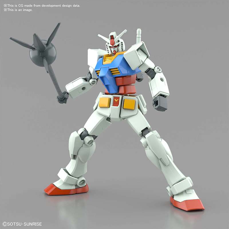 ENTRYGRADE RX-78-2 GUNDAM (Full Weapon Set) 1/144