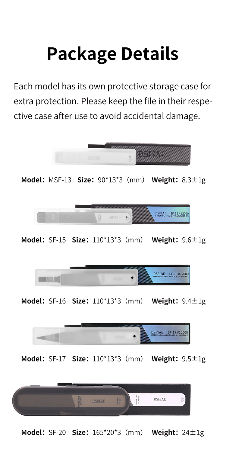 DSPIAE MSF/SF [13-15-16-17-20] SIREN PRECISION FILE