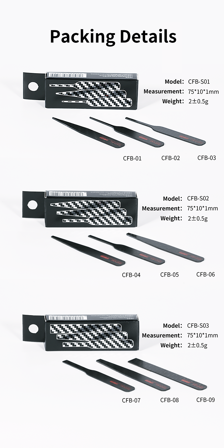DSPIAE CFB [S01-S02-S03] CARBON FIBER POLISHING PLATE